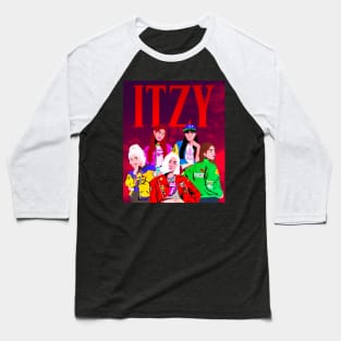 Itzy Skys The Limit Baseball T-Shirt